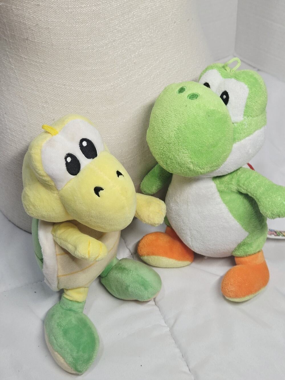 Nintendo Super Mario Bros Yoshi & Koopa - Troopa Plush Swt 2 Stuffed Animal Plus